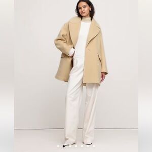 Banana Republic Wool Blend Coat Size S